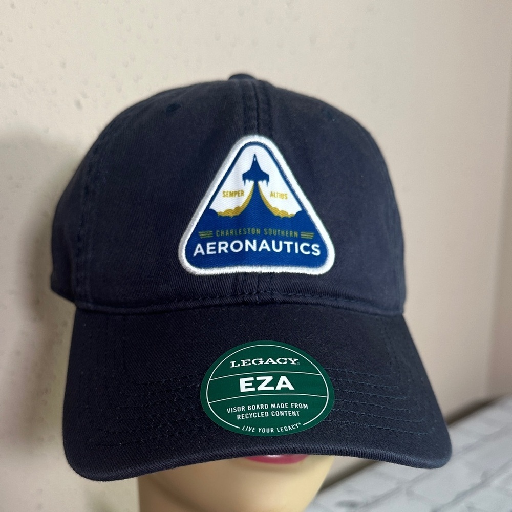Legacy Navy Aeronautics Charleston Southern Logo Baseball Cap Hat adjustable NEW